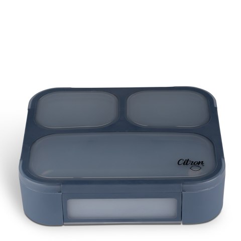 Citron Lunch Box ze Sztućcami - Dark Blue