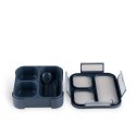 Citron Lunch Box ze Sztućcami - Dark Blue