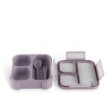 Citron Lunch Box ze Sztućcami - Purple