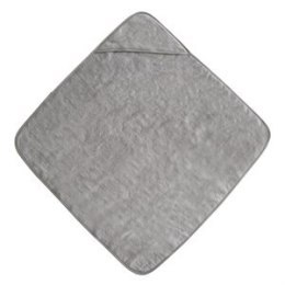 Mushie Ręcznik z kapturem 100% bawełna organiczna Gray