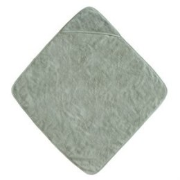 Mushie Ręcznik z kapturem 100% bawełna organiczna Moss
