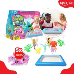 Zestaw do tworzenia gelli z figurkami i tacą Gelli Worlds Fantasy Pack 3+, Zimpli Kids