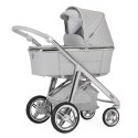 Luksusowy wózek dziecięcy Bebecar Via+ SP952 Szary