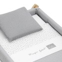 Małe łóżeczko dostawka Une CAMBRASS Forest Grey / Natural