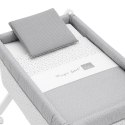 Małe łóżeczko dostawka Une CAMBRASS Forest Grey / White