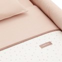 Małe łóżeczko dostawka Une CAMBRASS Magia Pink / Natural