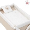 Małe łóżeczko dostawka Une CAMBRASS Sky Beige / White
