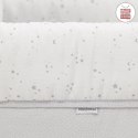 Małe łóżeczko dostawka Une CAMBRASS Sky Grey / Natural