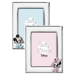 Posrebrzana Ramka na Zdjęcie Disney Mickey 13x18cm VALENTI Niebieska