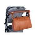 Childhome Torba do wózka Mommy Club Vegan Leather Brown