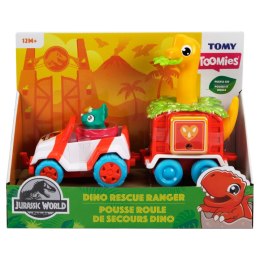 Dino jeep z przyczepą