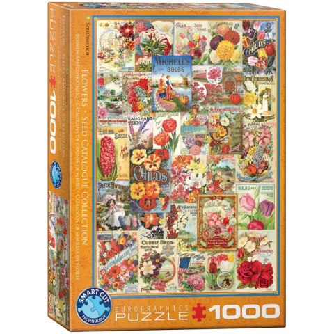 Puzzle 1000 Flower Seed Catalog Covers 6000-0806