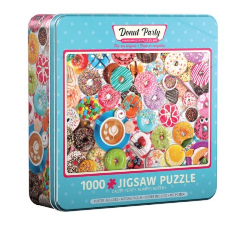 Puzzle 1000 TIN Donut Party 8051-5602