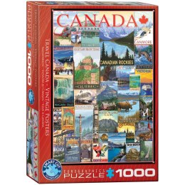 Puzzle 1000 Travel Canada Vintage Poste 6000-0778