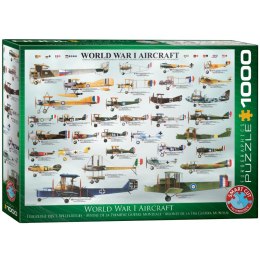 Puzzle 1000 World War I Aircraft 6000-0087