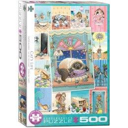 Puzzle 500 Cat's Life by Gary Patterson 6500-5366