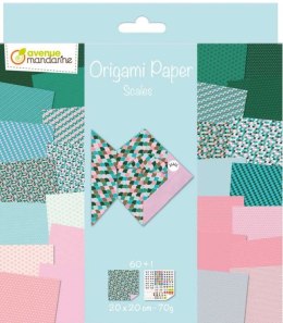 Papier origami 20x20 cm Scales 60 arkuszy