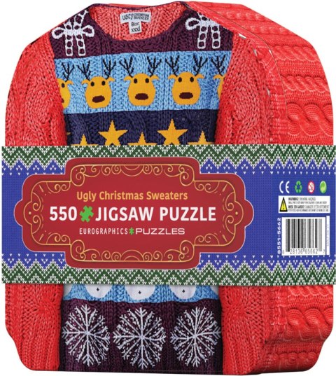 Puzzle 550 TIN Ugly Christmas Sweaters 8551-5662