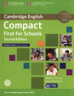 Compact First for Schools Student's Book + CD