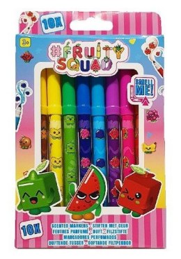 Pachnące pisaki Fruitysquad 10 kolorów