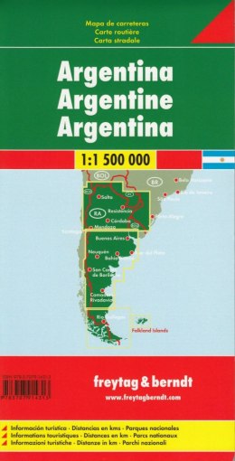 Argentyna mapa 1:1 500 000