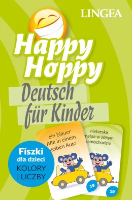 Happy hoppy deutsch fur kinder fiszki dla dzieci kolory i liczby