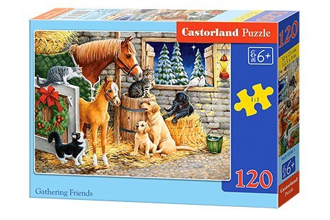 Puzzle 120 Zebranie przyjaciół B-13340