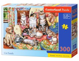 Puzzle 300 Kocia rodzina B-030439