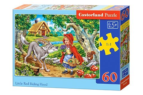 Puzzle 60 Czerwony Kapturek B-066117