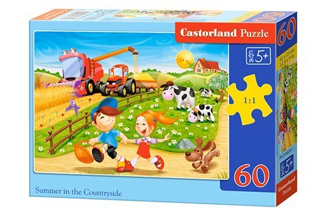 Puzzle 60 Lato na wsi B-06878