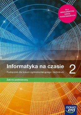 Nowe informatyka na czasie podręcznik 2 liceum i technikum zakres podstawowy 67512