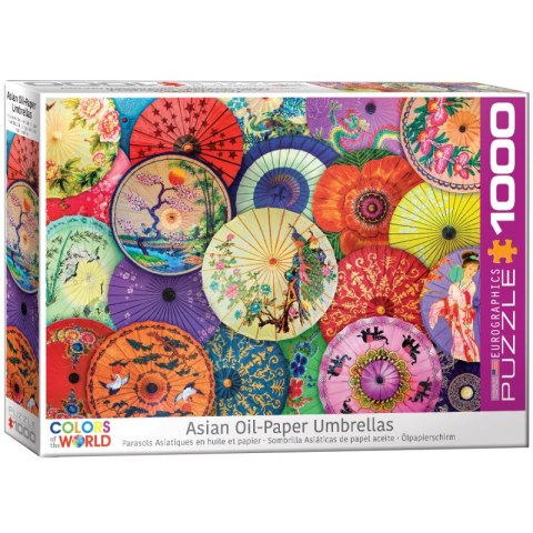 Puzzle 1000 Asian Oil Paper Umbrellas 6000-5317