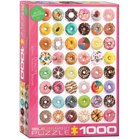 Puzzle 1000 Donuts Tops - Sweet Collection 6000-0585