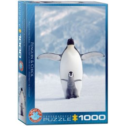 Puzzle 1000 Penguin&Chick 6000-1246