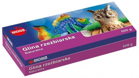 Glina rzeźbiarska naturalna MONA 500 g