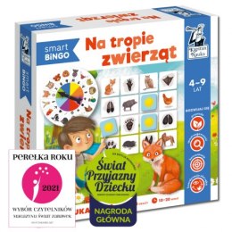 Gra Na tropie zwierząt Smart bingo Kapitan Nauka