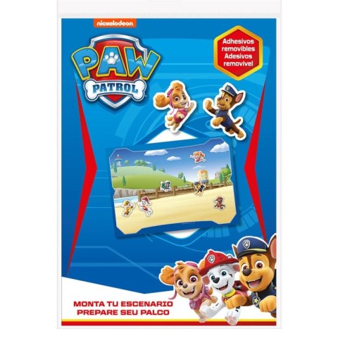 Zestaw kreatywny z naklejkami Paw Patrol PW19754