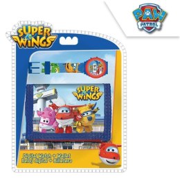 Zestaw zegarek cyfrowy z portfelikiem Super Wings WI17005