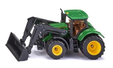 Traktor John Deere z przednią ładowarką Siku S1395