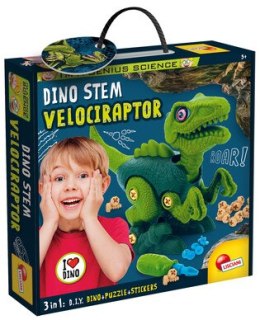 Dino stem Velociraptor I'm a genius 304-92413