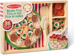 Pizza drewniana z bezpiecznym nożykiem 0167