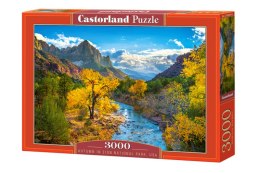 Puzzle 3000 Jesień w Zion National Park USA C-300624