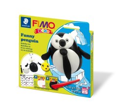 Zestaw FIMO Kids Pingwin 2 x 42g + akcesoria Staedtler