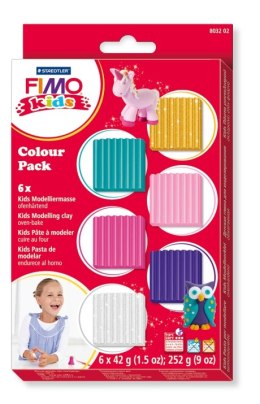 Zestaw Fimo Kids 42 g 6 kolorów Staedtler