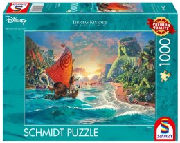 Puzzle 1000 PQ T. Kinkade Vaiana Skarb oceanu Disney 111742