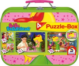 Puzzle 2 x 60 + 2 x 100 w walizce Bibi Blocksberg 103009