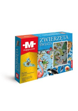 Mappuzzle Zwierzęta świata