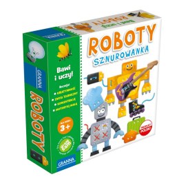 Zestaw kreatywny Roboty sznurowanka