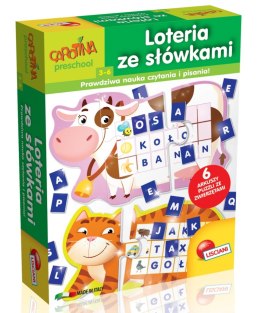 Gra Loteria ze słówkami Carotina