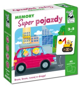 Gra Memory Super pojazdy Kapitan Nauka